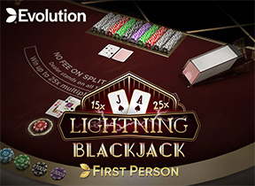 First Person Lightning Blackjack DNT