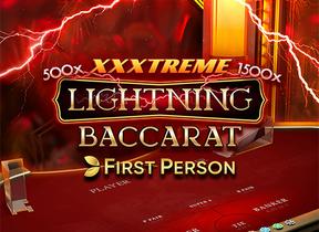 First Person Xxxtreme Lightning Baccarat